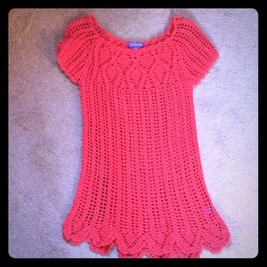 Crochet dress, cover up